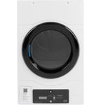 GE Commercial Front Load Electric Dryer, 7.7 cu. ft., Stacking (VFD31EDSRWW)