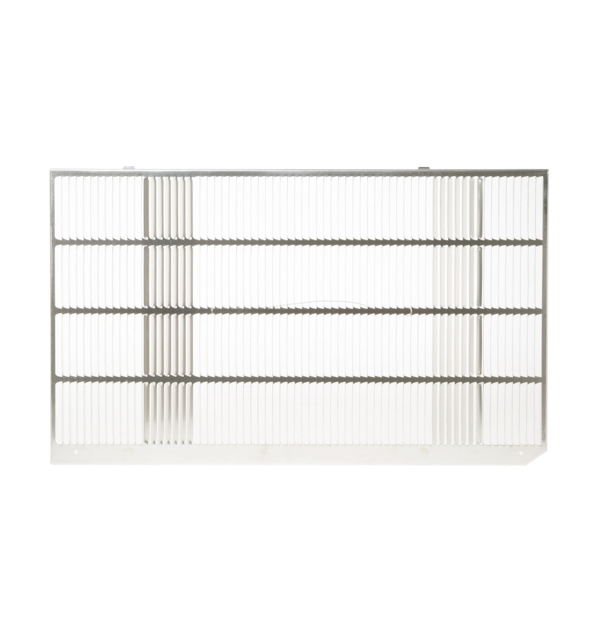 GE Stamped Aluminum Exterior Grille for J-Series Wall Sleeves (RAG13A)