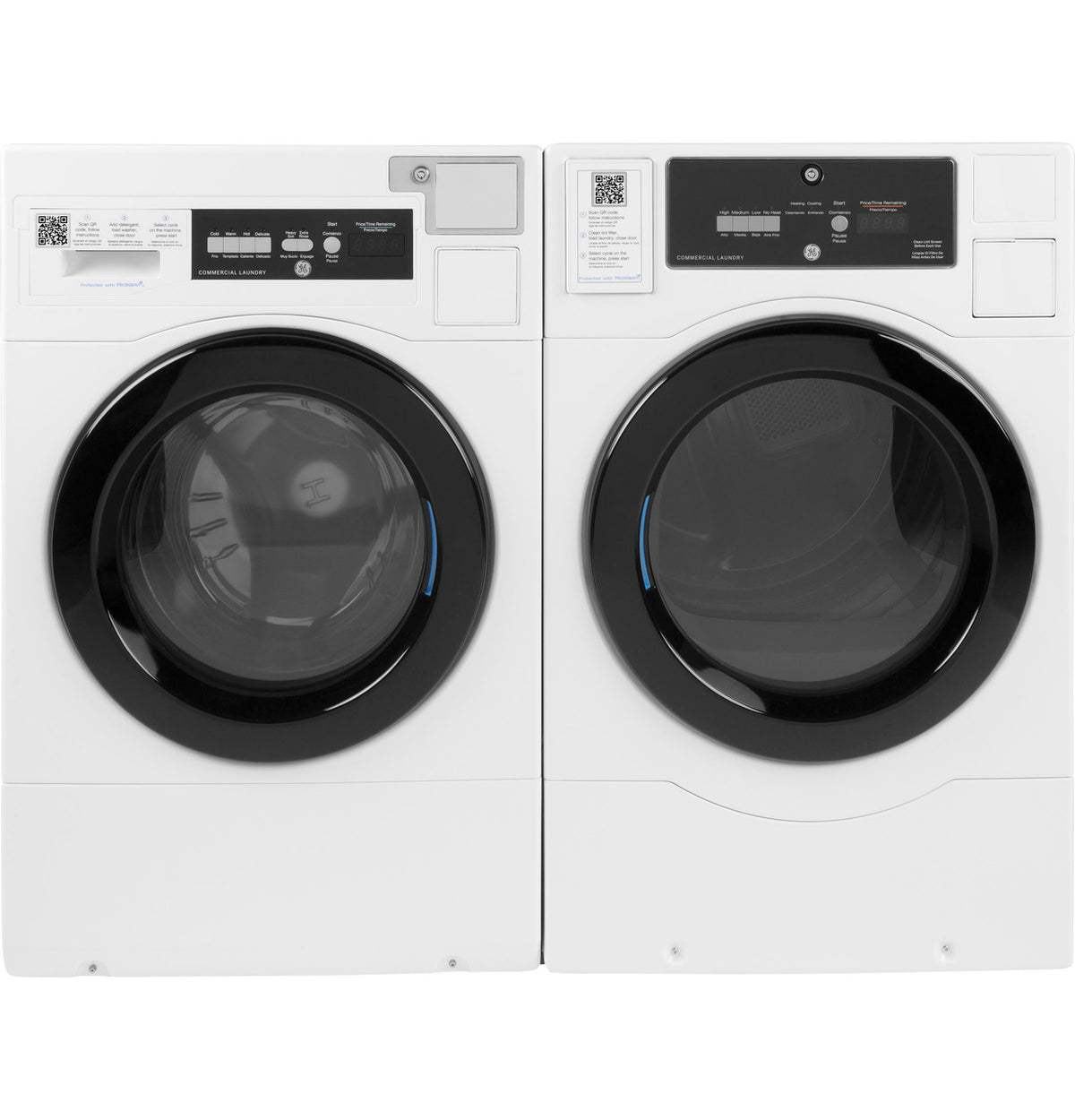 GE Commercial Front Load Washer, 22 lb. (3.5 cu. ft.) (VFW310SSRWW) – view 7