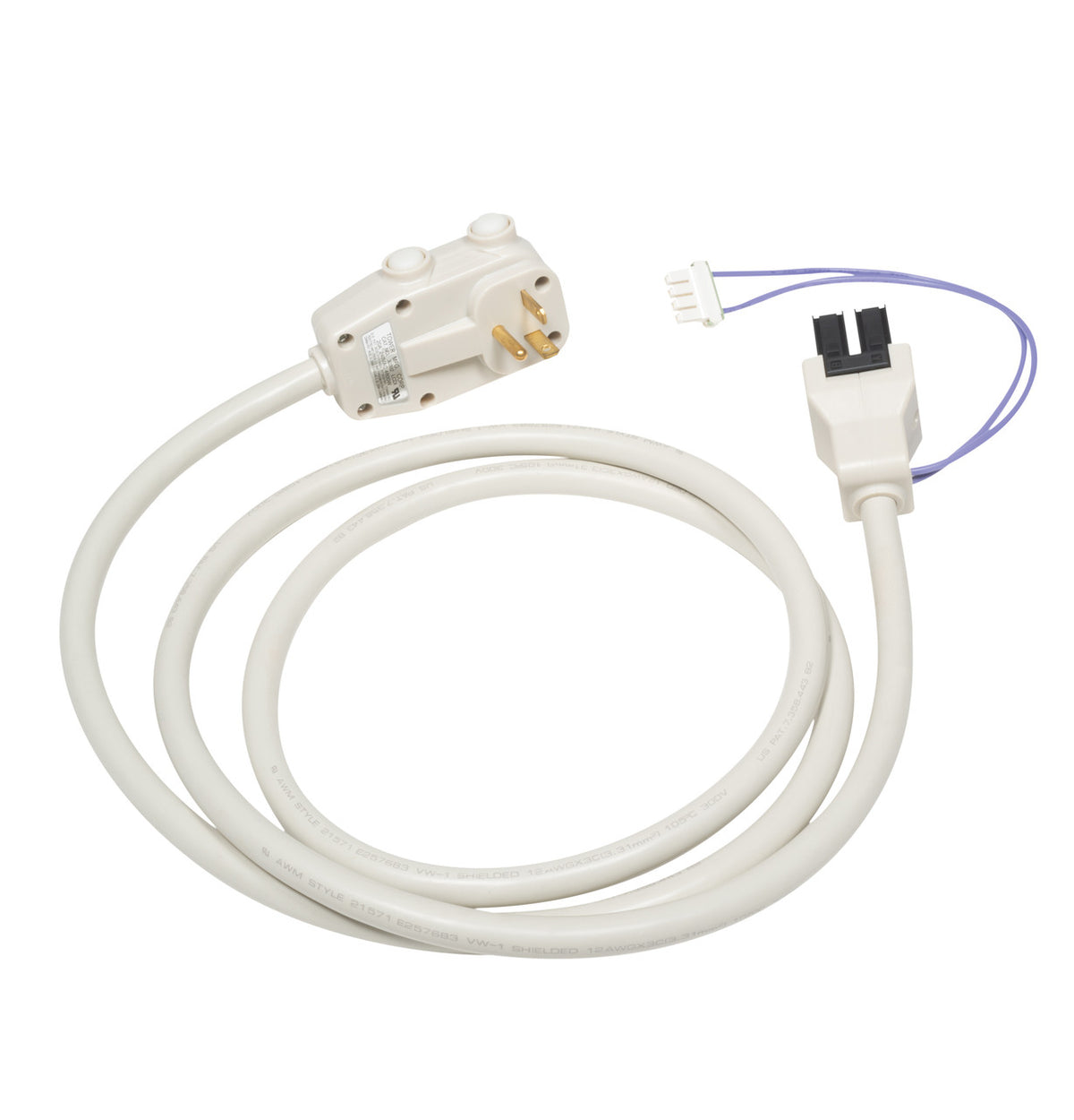 GE Zoneline® 230/208 Volt LCDI Power Cord, 20 Amp (RAK320P)