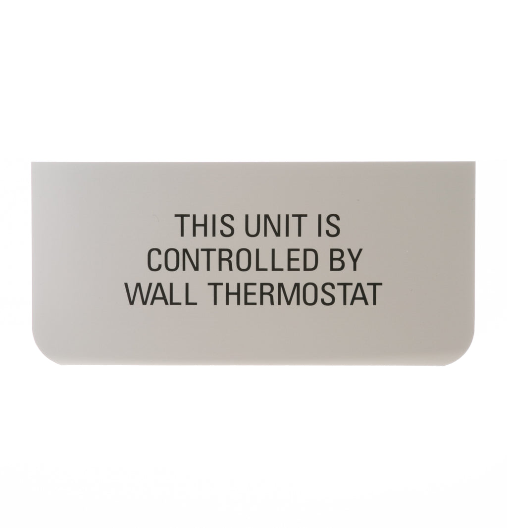 GE Universal PTAC Control Cover Label, 10 Pack (RAK806-10PK)