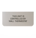 GE Universal PTAC Control Cover Label, 10 Pack (RAK806-10PK)
