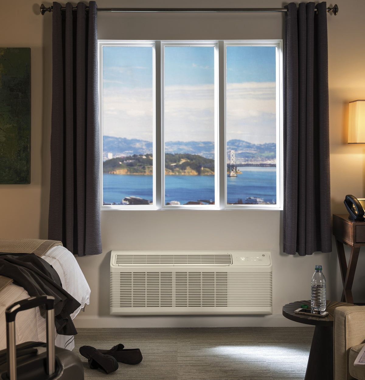 GE Zoneline Heat Pump Unit with ICR 12,000 BTU, 230/208 Volt - view 3