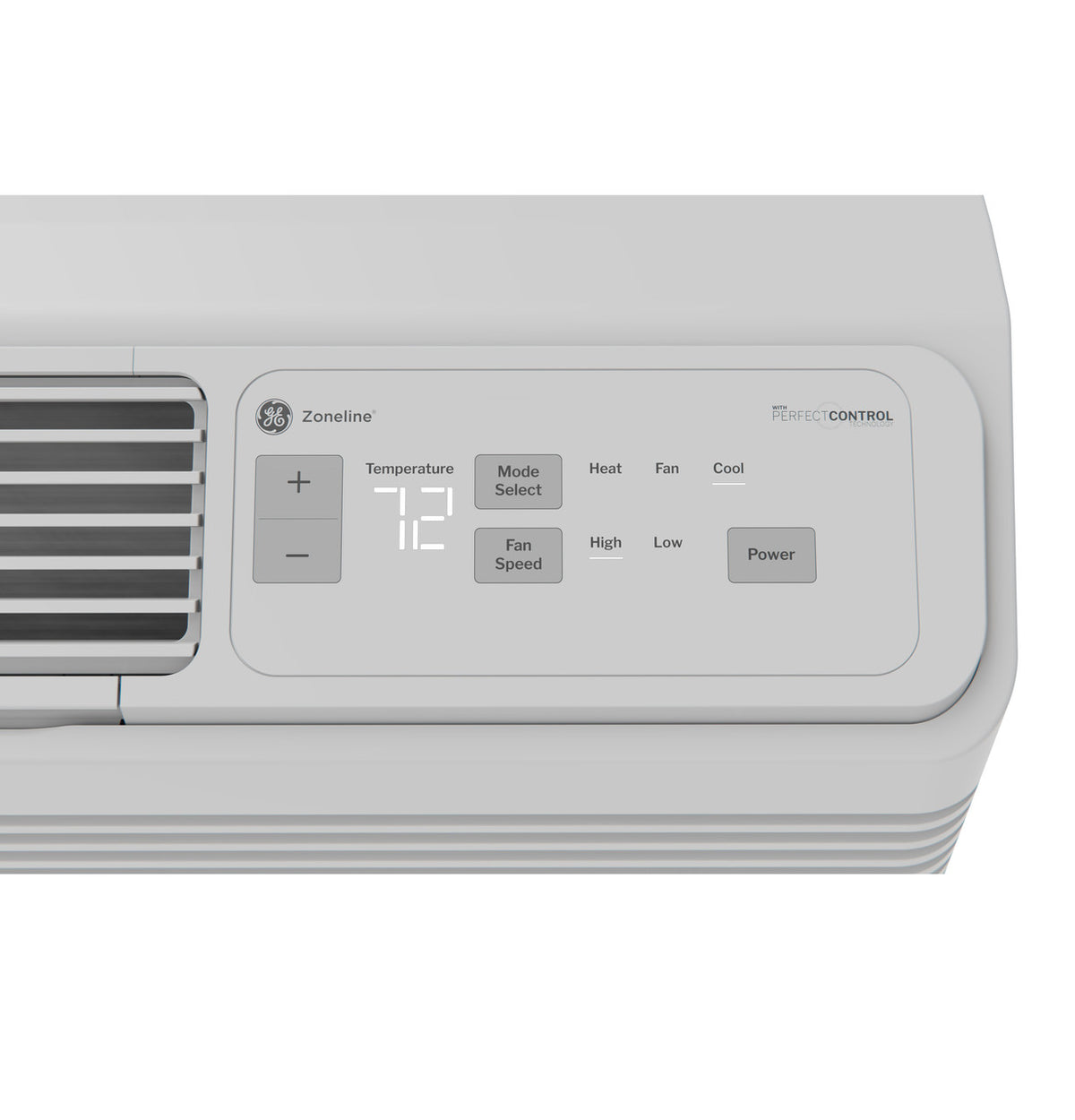 GE Zoneline Heat Pump Unit with Variable Speed Inverter Technology and Corrosion Protection 15,000 BTU, 230/208 Volt - view 2