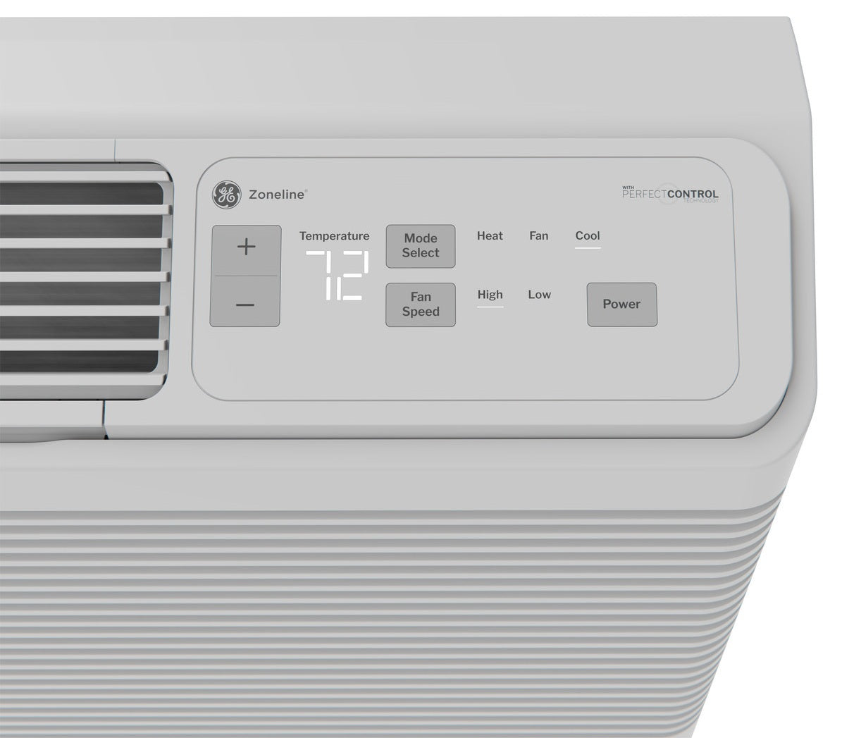 GE Zoneline Heat Pump Unit with Variable Speed Inverter Technology and Makeup Air 15,000 BTU, 230/208 Volt - view 3