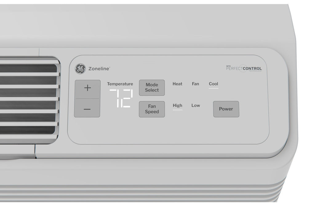 GE Zoneline Heat Pump Unit with Variable Speed Inverter Technology and Makeup Air 15,000 BTU, 230/208 Volt - view 4