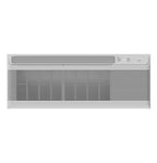 GE Zoneline Heat Pump Unit with Variable Speed Inverter Technology and Makeup Air 15,000 BTU, 265 Volt - view 4