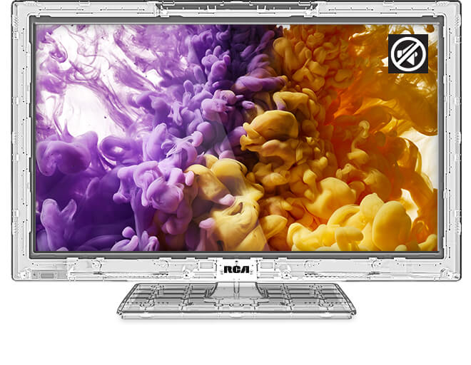 RCA 22" SE Series SecureView Clear TV (Speakerless) - J22SE1221