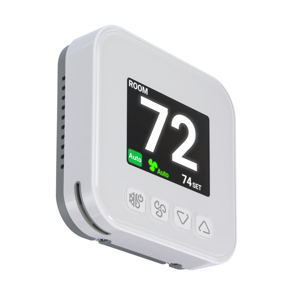VTech T961NN50 Universal Wired Thermostat, 24V, 2.8" Display, White - view 3