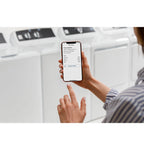 GE Commercial Top Load Electric Dryer, 7.4 cu. ft., App Pay (VTD52EASRWB) – view 10