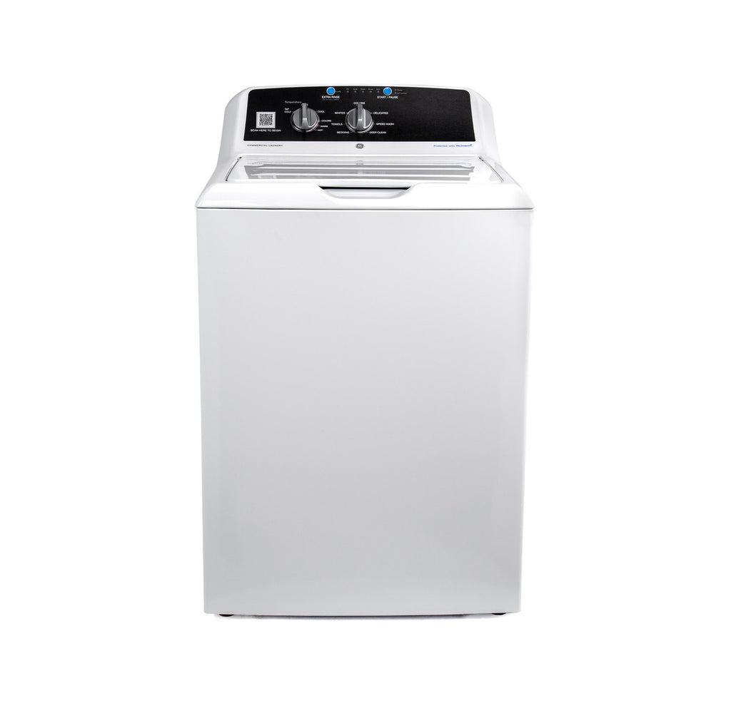 GE Commercial Top Load Washer, 4.2 cu. ft., App Pay (VTW525ASRWB)