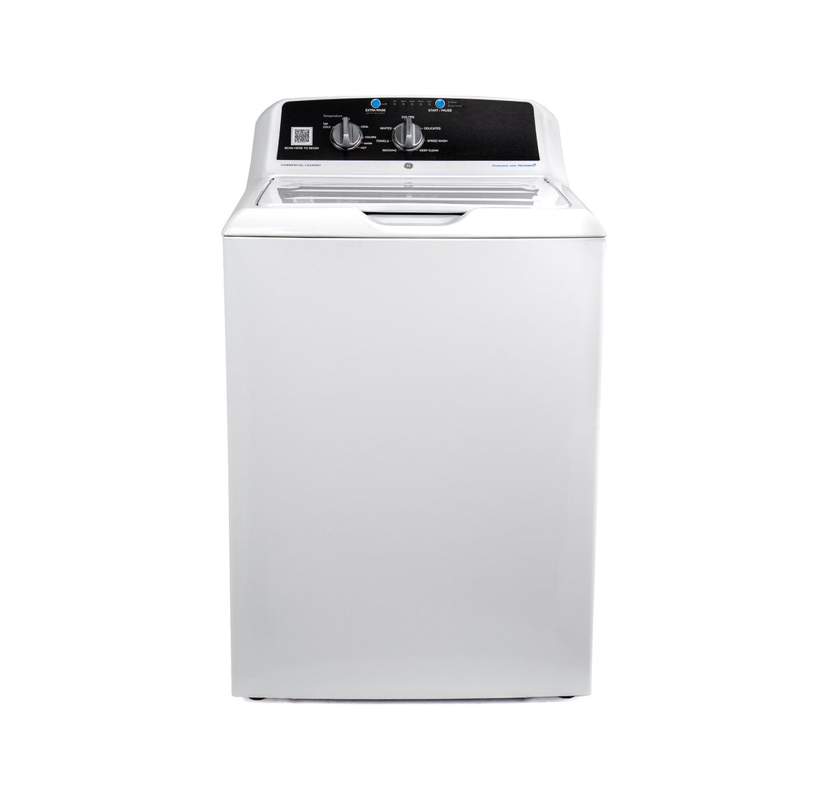 GE Commercial Top Load Washer, 4.2 cu. ft., App Pay (VTW525ASRWB)