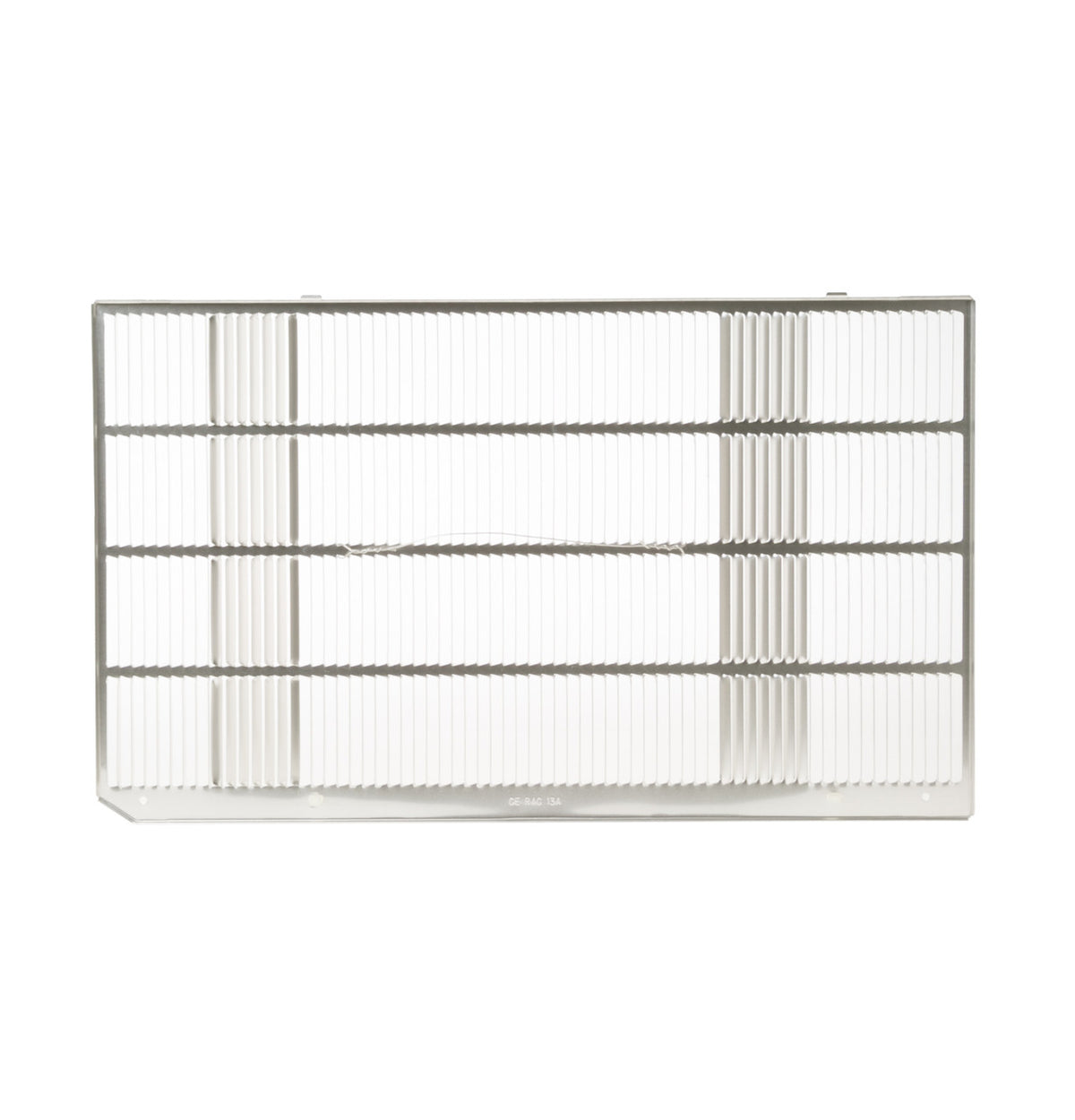 GE Stamped Aluminum Exterior Grille for J-Series Wall Sleeves (RAG13A) – view 2