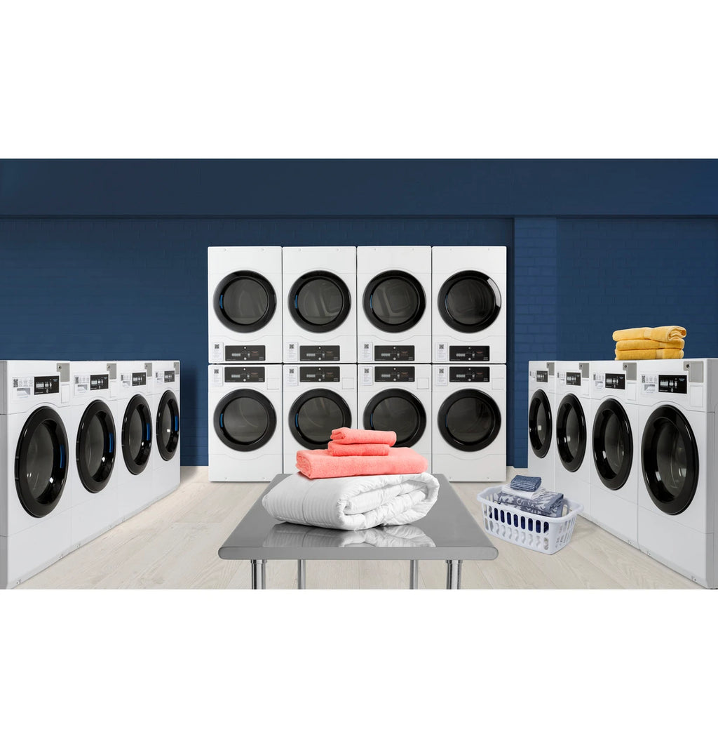 GE Commercial Front Load Washer, 22 lb. (3.5 cu. ft.) (VFW310SSRWW) – view 12