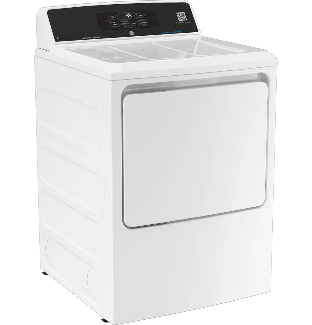 GE Commercial Top Load Gas Dryer, 7.4 cu. ft., Multipay (VTD56GASVWB) – view 5