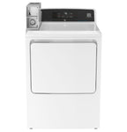 GE Commercial Top Load Electric Dryer, 7.4 cu. ft., Multipay (VTD56EASVWB) – view 3