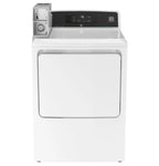 GE Commercial Top Load Gas Dryer, 7.4 cu. ft., Multipay (VTD56GASVWB) – view 3