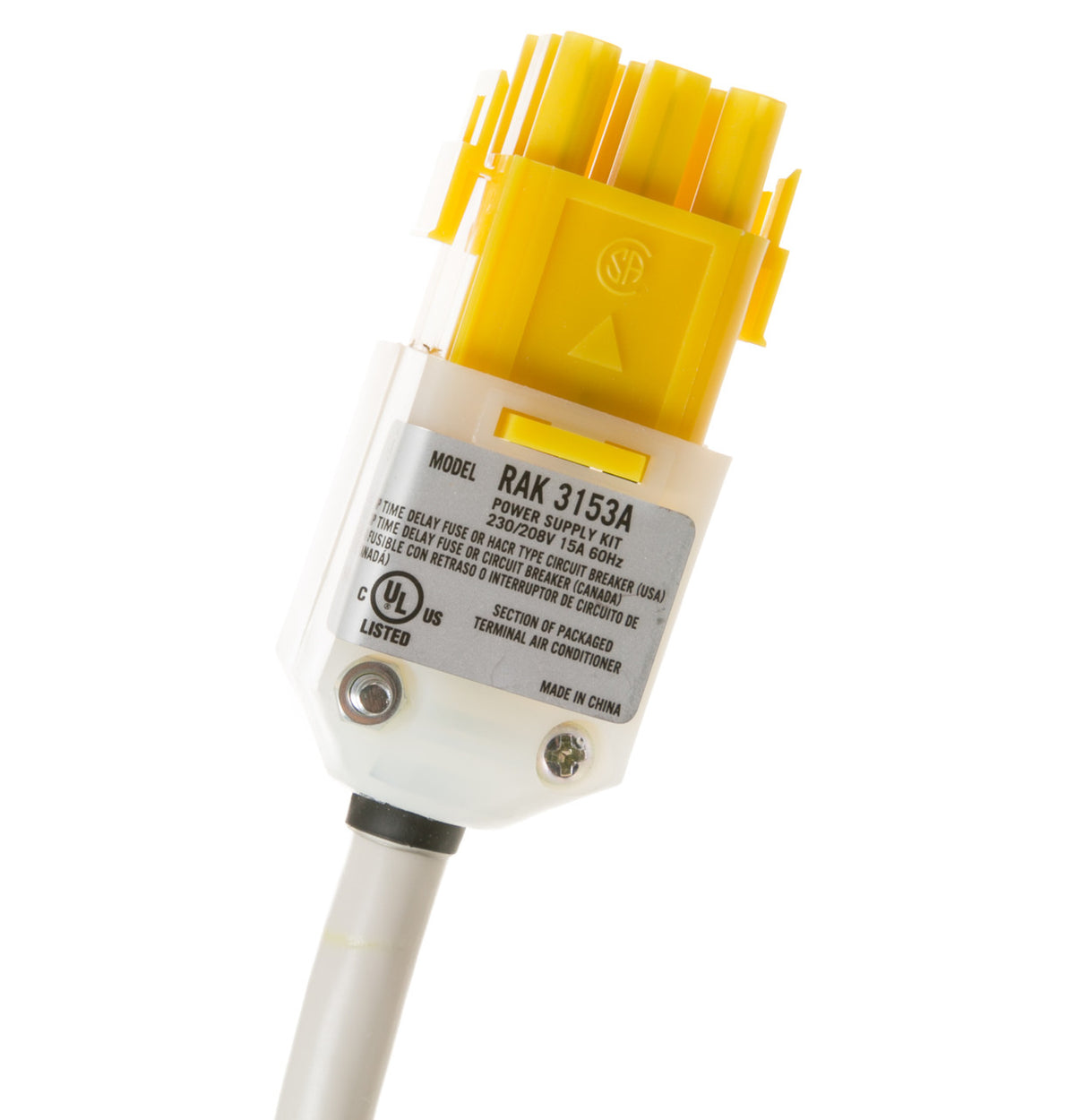 GE Zoneline® 230/208 Volt LCDI Power Cord, 15 Amp (RAK3153A) – view 4