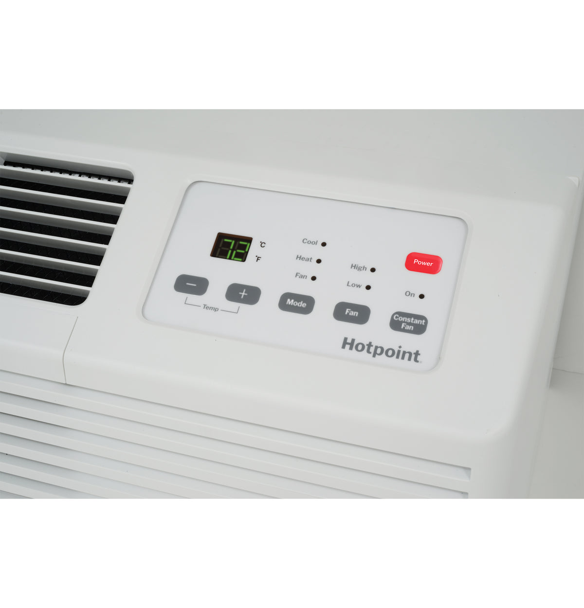 hotpoint PTAC Heat Pump with Electric Heat Backup 7,000 BTU, 230/208V, 20amp