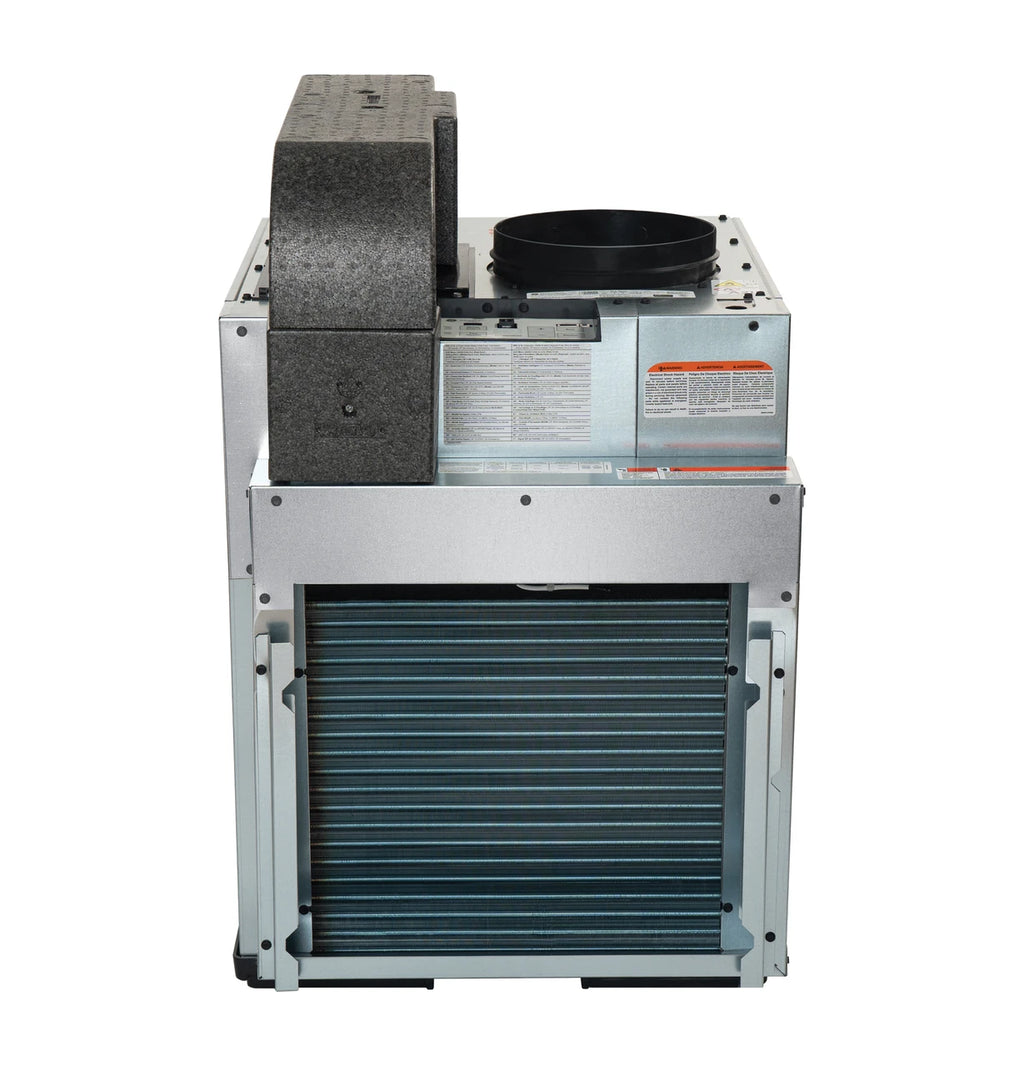 GE Zoneline® Vertical V12 Inverter Heat Pump VTAC with Makeup Air and WiFi 12,000 BTU, 230/208 Volt, R454B
