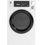 GE Commercial Front Load Electric Dryer, 7.7 cu. ft., Standalone (VFD31ESSRWW) – view 10