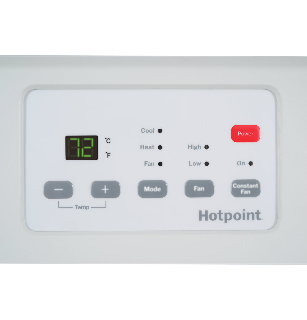hotpoint PTAC with Electric Heat 15,000 BTU, 230/208V, 20amp