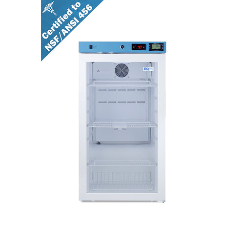 Summit Medical Refrigerator, Certified to NSF/ANSI 456 Vaccine Storage Standard, 19" Wide, White (ACR32GNSF456)