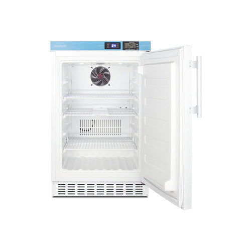 Summit Built-In Pharmacy All-Refrigerator, ADA Compliant, 20" Wide, White (ACR45L)