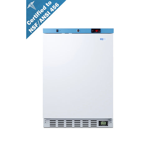 Summit Built-In Medical Refrigerator, Certified to NSF/ANSI 456 Vaccine Storage Standard, 24" Wide, White (ACR51WNSF456)