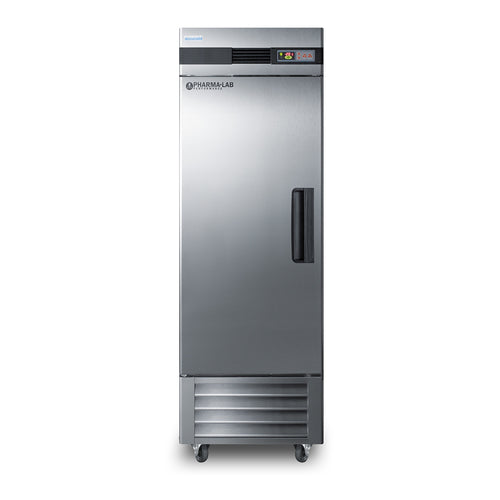 Summit 23 Cu.Ft. Upright Pharmacy Freezer, Stainless Steel (AFS23MLLH)