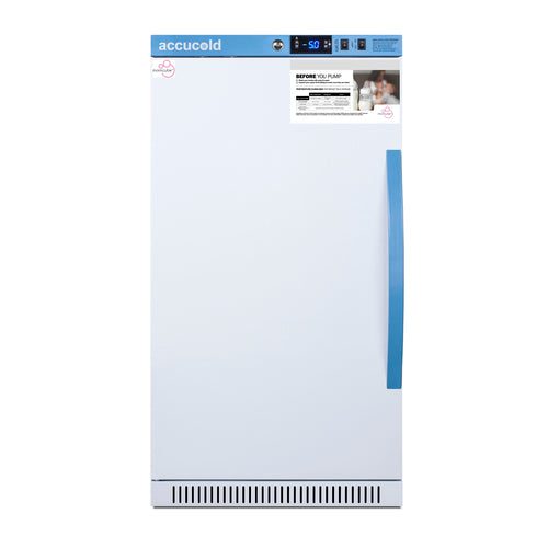 Summit 2.47 Cu.Ft. MOMCUBE Freezer, ADA Height, White (AFZ2PVBIADAMCLHD)
