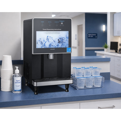 Summit Ice & Water Dispenser, Black (AIWD150)