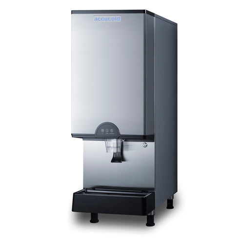 Summit Ice & Water Dispenser, Stainless Look (AIWD450)