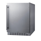 Summit 24" Built-In Outdoor Refrigerator, ADA Compliant, Stainless Steel (AL55OSCSS)