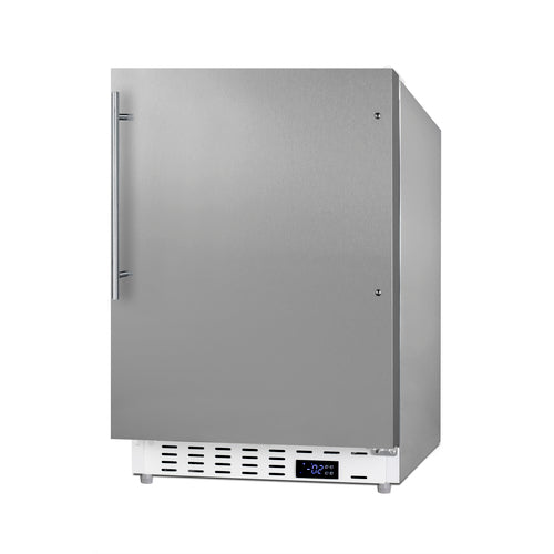 Summit Built-In All-Freezer, ADA Compliant, 21" Wide, Stainless Steel (ALFZ36CSSHV)