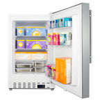 Summit Built-In All-Freezer, ADA Compliant, 21" Wide, Stainless Steel (ALFZ36CSSHV)