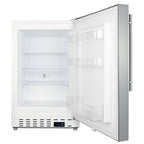 Summit Built-In All-Freezer, ADA Compliant, 21" Wide, Stainless Steel (ALFZ36CSSHV)