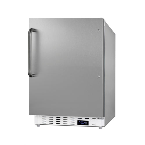 Summit Built-In All-Freezer, ADA Compliant, 21" Wide, Stainless Steel (ALFZ36CSS)