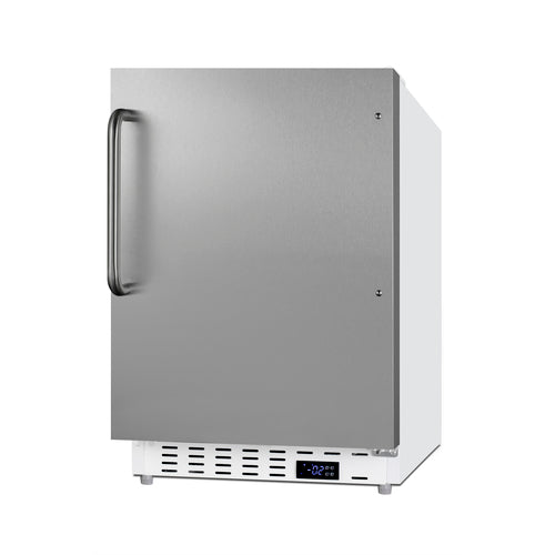 Summit Built-In All-Freezer, ADA Compliant, 21" Wide, White (ALFZ36SSTB)