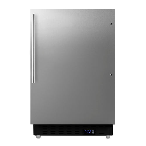 Summit Built-In All-Freezer, ADA Compliant, 21" Wide, Stainless Steel (ALFZ37BCSSHV)