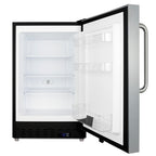 Summit Built-In All-Freezer, ADA Compliant, 21" Wide, Stainless Steel (ALFZ37BCSS)