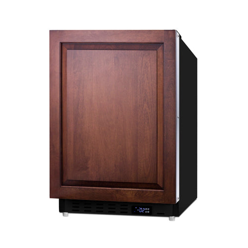 Summit Built-In All-Freezer, ADA Compliant (Panel Not Included), 21" Wide, Black (ALFZ37BIF)