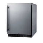Summit Built-In All-Freezer, ADA Compliant, 24" Wide, Stainless Steel (ALFZ51CSS)