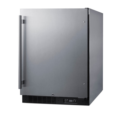 Summit Built-In All-Freezer, ADA Compliant, 24" Wide, Stainless Steel (ALFZ51CSS)
