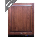 Summit Built-In All-Freezer, ADA Compliant (Panel Not Included), 24" Wide, Black (ALFZ51IF)