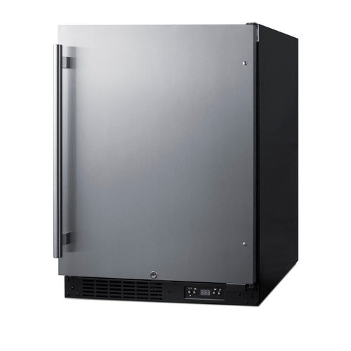 Summit Built-In All-Freezer, ADA Compliant, 24" Wide, Black (ALFZ51)