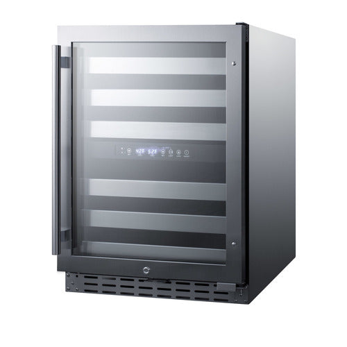 Summit Built-In Wine Cellar, ADA Compliant, 24" Wide, Stainless Steel (ALWC532CSS)