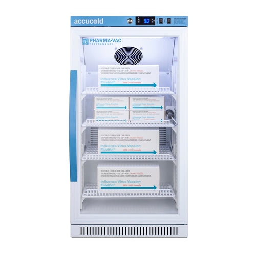 Summit 2.83 Cu.Ft. Vaccine Refrigerator, ADA Height, White (ARG31PVBIADA)