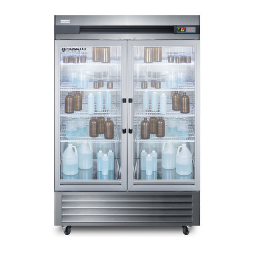 Summit 49 Cu.Ft. Upright Pharmacy Refrigerator, Stainless Steel (ARG49ML)