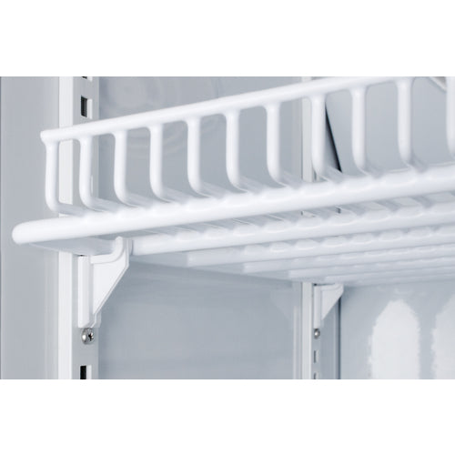 Summit All-Refrigerator/All-Freezer Combination, 24" Wide, White (ARG6PV-VT65MLSTACKMED2)